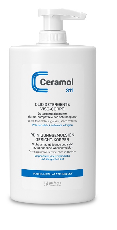 CERAMOL 311 OLIO DETERGENTE VISO/CORPO 400 ML - doctorpill.it