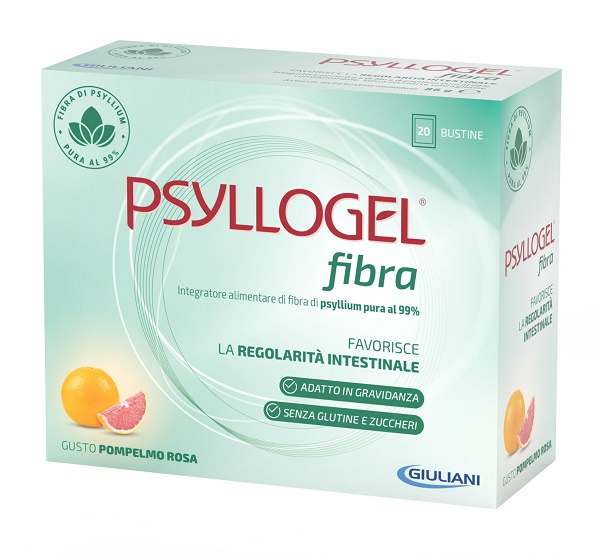 PSYLLOGEL FIBRA POMPELMO ROSA 20 BUSTINE - doctorpill.it