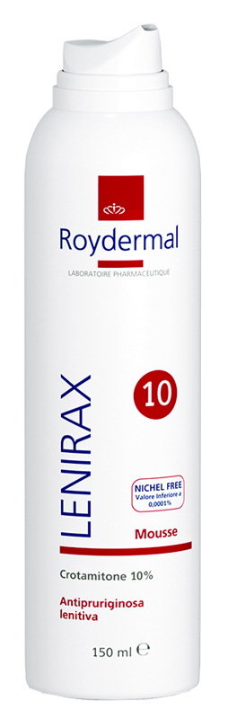 LENIRAX 10 MOUSSE DERMATOLOGICA CROTAMITONE 10% 150 ML - doctorpill.it