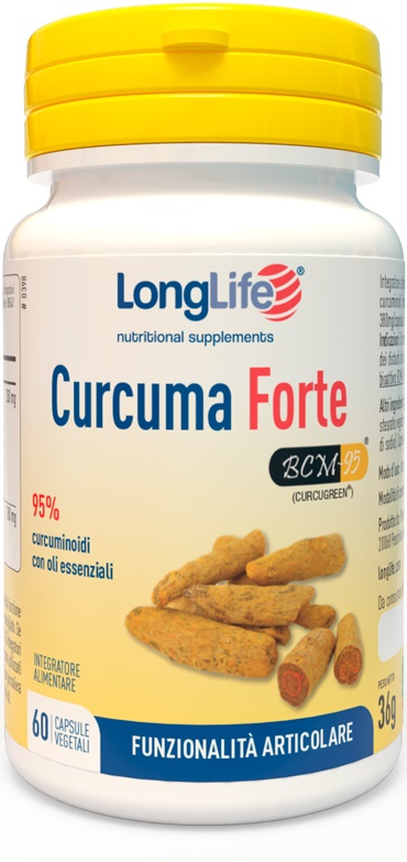 LONGLIFE CURCUMA FORTE 60 CAPSULE VEGETALI - doctorpill.it