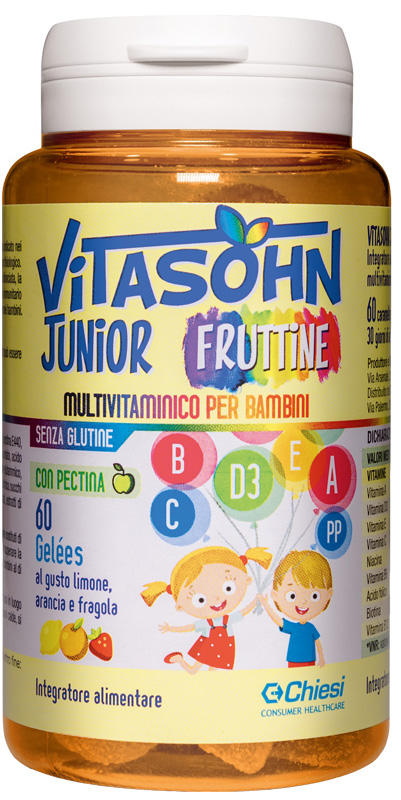 VITASOHN JUNIOR FRUTTINE 60 CARAMELLE - doctorpill.it