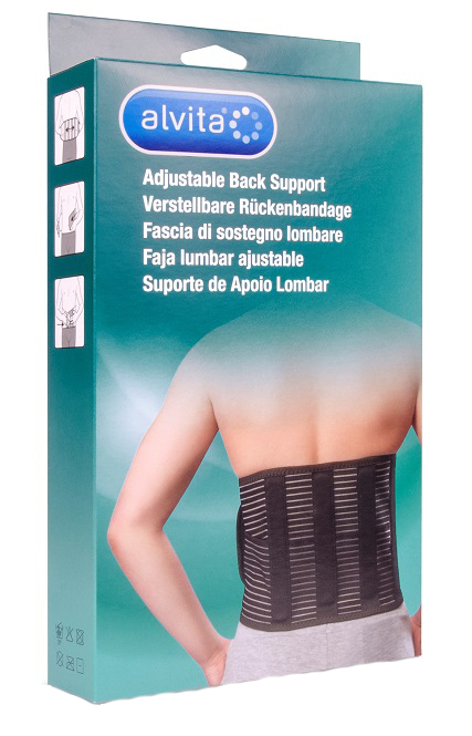 ALVITA FASCIA LOMBARE MISURA 2 CIRCONFERENZA 100-120 CM - doctorpill.it