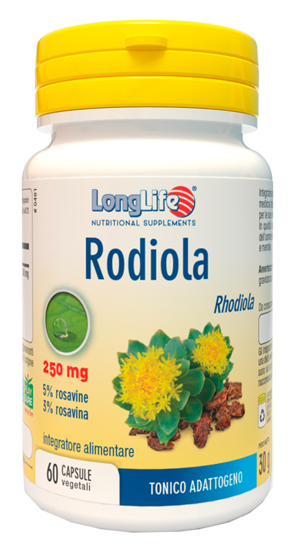 LONGLIFE RODIOLA 60 CAPSULE VEGETALI - doctorpill.it