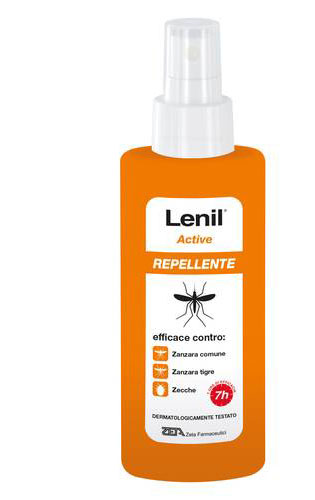 LENIL ACTIVE SPRAY SOLUZIONE ANTIZANZARA IN FLACONE + POMPA SPRAY 100 ML - doctorpill.it