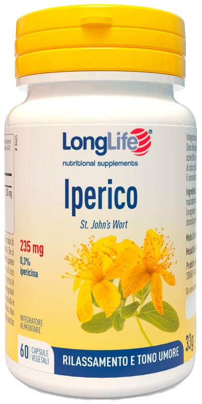 LONGLIFE IPERICO 60 CAPSULE VEGETALI - doctorpill.it