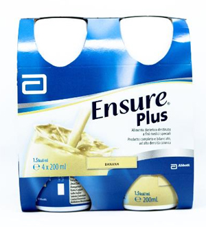 ENSURE PLUS BANANA 4 BOTTIGLIE DA 200 ML - doctorpill.it
