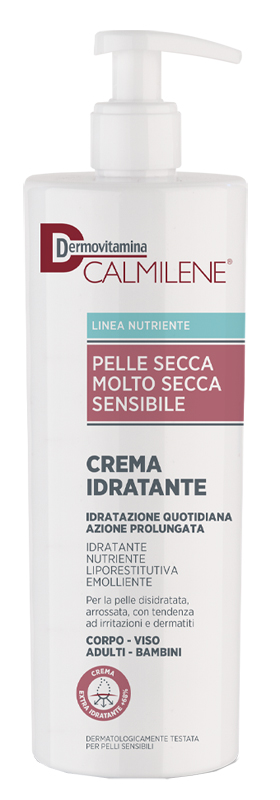 DERMOVITAMINA CALMILENE CREMA IDRATANTE PER PELLE SECCA, MOLTO SECCA O SENSIBILE 500 ML - doctorpill.it