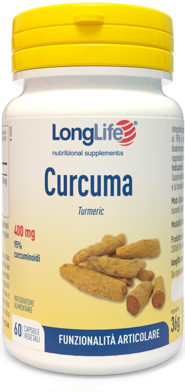 LONGLIFE CURCUMA 60 CAPSULE VEGETALI - doctorpill.it