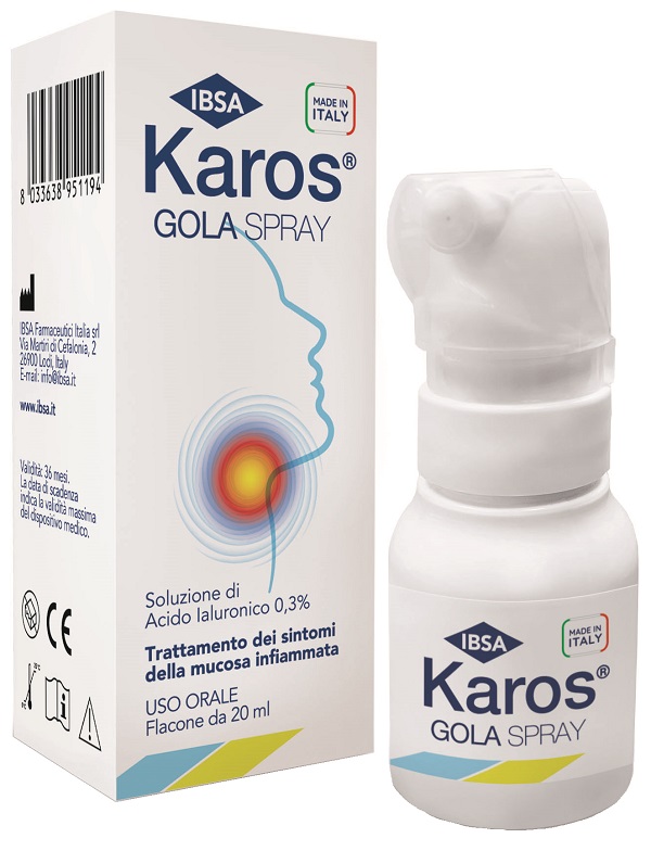 KAROS SPRAY ORALE 0,3% 20 ML - doctorpill.it