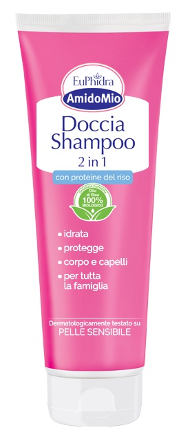 EUPHIDRA AMIDOMIO DOCCIA SHAMPOO 2 IN 1 250 ML - doctorpill.it