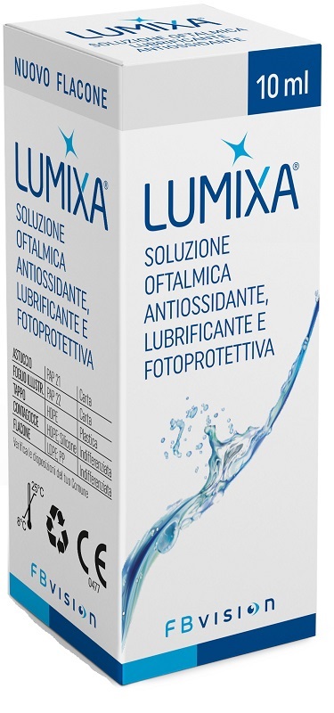 LUMIXA SOLUZIONE OFTALMICA LUBRIFICANTE ANTIOSSIDANTE 10 ML - doctorpill.it