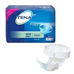 PANNOLONE A CINTURA PER INCONTINENZA TENA FLEX SUPER LARGE 30 PEZZI - doctorpill.it