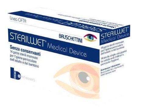 STERILWET GARZA OFTALMICA 14 PEZZI - doctorpill.it