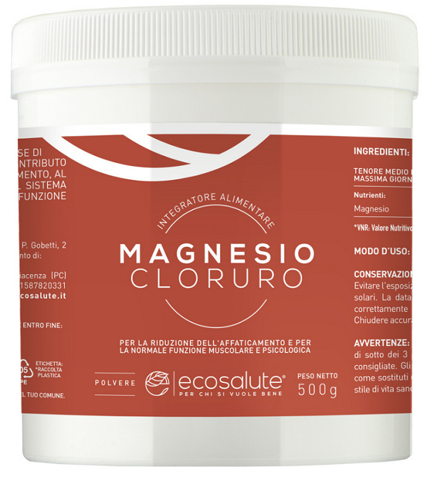 MAGNESIO CLORURO POLVERE 500 G - doctorpill.it