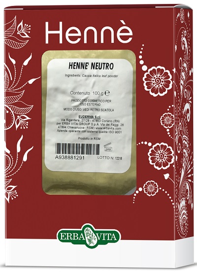 HENNE COLORANTE CAPELLI NEUTRO 100 G - doctorpill.it