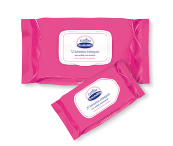 EUPHIDRA AMIDOMIO SALVIETTE UMIDIFICATE 72 PEZZI - doctorpill.it