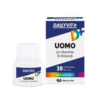 MASSIGEN UOMO MULTIVITAMINICO E MULTIMINERALE 30 COMPRESSE RIVESTITE - doctorpill.it
