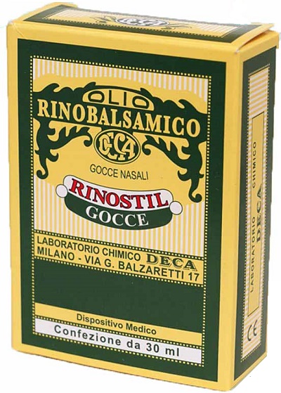 RINOSTIL GOCCE NASALI FLACONE 30ML OLIO RINOBALSAMICO PER LAPROTEZIONE DELLA MUCOSA NASALE E LA PULIZIA DELLE FOSSE NASALI - doctorpill.it
