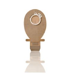 SACCA PER ILEOSTOMIA SISTEMA A 2 PEZZI SENSURA CLICK APERTA RICOPERTA IN TNT FORO 70 MM CAPACITA' 650 ML 30 PEZZI - doctorpill.it
