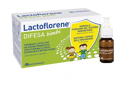 LACTOFLORENE DIFESA BAMBINI 10 FLACONI 100 ML - doctorpill.it