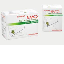 STRISCE MISURAZIONE GLICEMIA LINEA D EVO 25 PEZZI - doctorpill.it