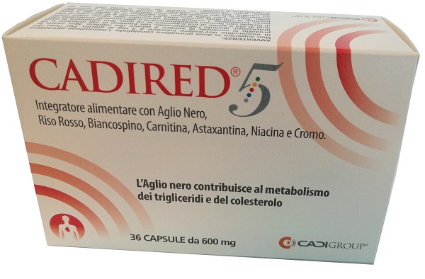 CADIRED 5 36 CAPSULE - doctorpill.it