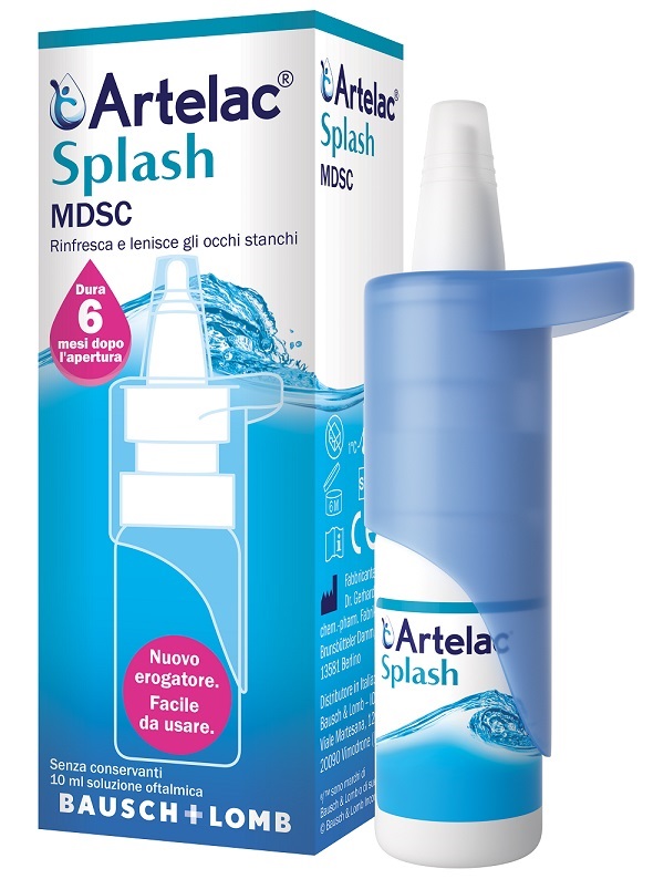 ARTELAC SPLASH GOCCE OCULARI 10 FLACONCINI MONODOSE 0,5 ML - doctorpill.it