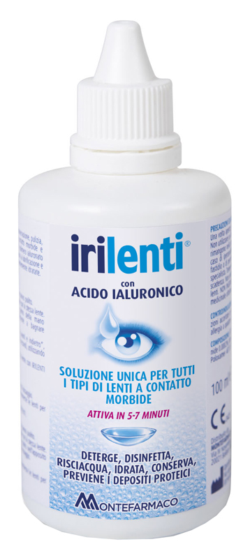 SOLUZIONE UNICA PER LENTI A CONTATTO IRILENTI 100ML - doctorpill.it