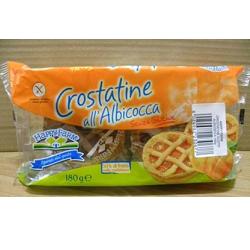 HAPPY FARM CROSTATA DI ALBICOCCHE SENZA GLUTINE 180 G - doctorpill.it