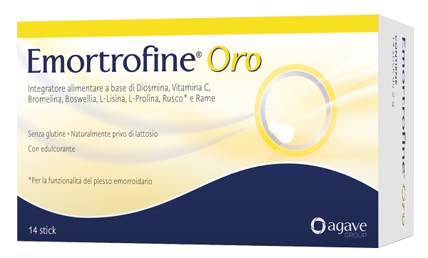 EMORTROFINE ORO 14 STICK 2 G - doctorpill.it