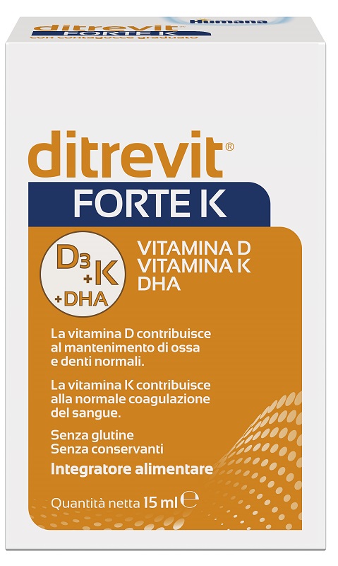 DITREVIT FORTE K HUMANA 15 ML - doctorpill.it