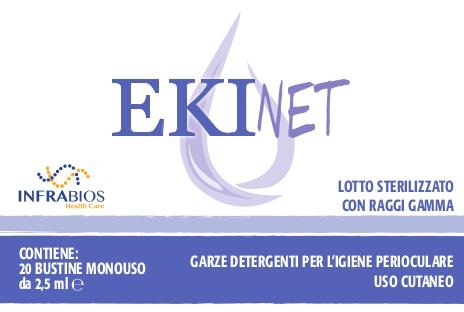 EKINET GARZE OCULARI 20 PEZZI - doctorpill.it