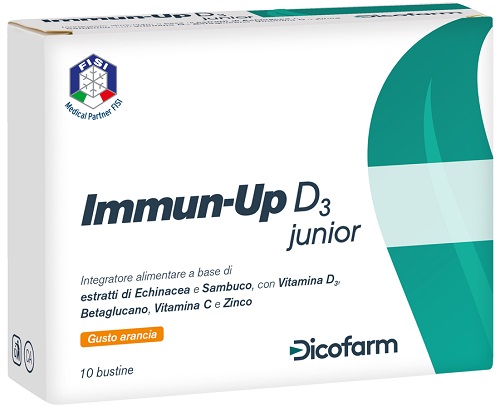 IMMUN UP D3 JUNIOR 10 BUSTINE DA 3 G - doctorpill.it