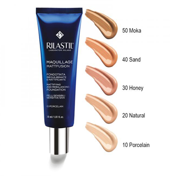 RILASTIL MAQUILLAGE FONDOTINTA RIEQUILIBRANTE MATTIFIANT 10 30 ML - doctorpill.it