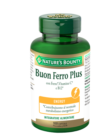 BUON FERRO PLUS 100 CAPSULE - doctorpill.it