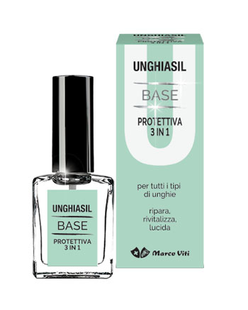 UNGHIASIL BASE PROTETTIVA 3 IN 1 10 ML - doctorpill.it
