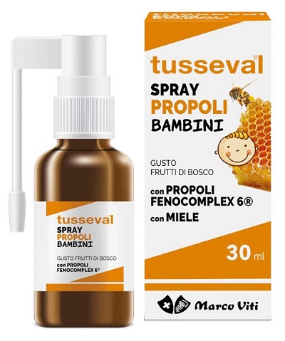 TUSSEVAL GOLA PROPOLI SPRAY PER BAMBINI 30 ML - doctorpill.it