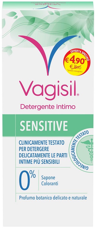 VAGISIL DETERGENTE SENSITIVE 250 ML - doctorpill.it