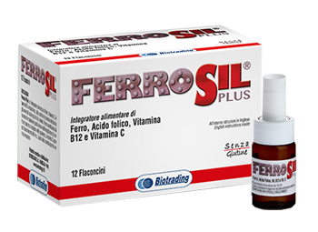 FERROSIL PLUS 12 FLACONCINI - doctorpill.it