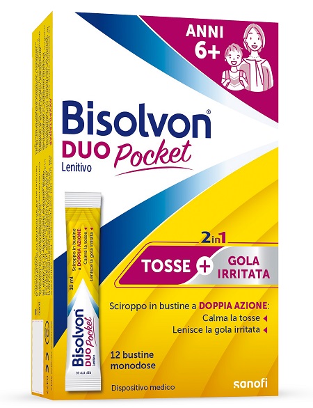 BISOLVON DUO POCKET LENITIVO NEW 12 BUSTINE - doctorpill.it