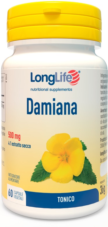 LONGLIFE DAMIANA 60 CAPSULE - doctorpill.it