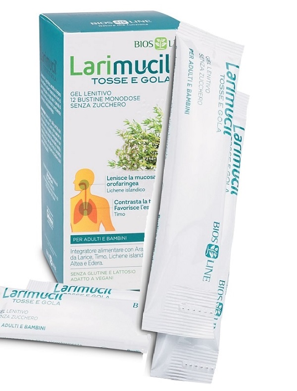 LARIMUCIL TOSSE GOLA 12 BUSTINE 10 ML - doctorpill.it