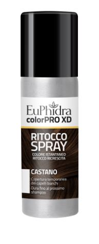 EUPHIDRA COLORPRO XD TINTURA RITOCCO SPRAY CAPELLI CASTANO 75 ML - doctorpill.it