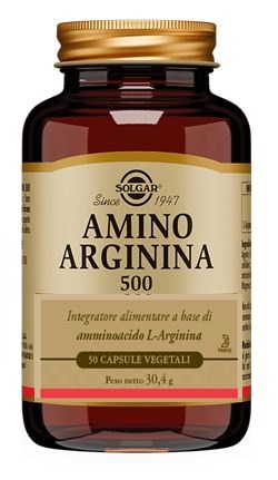 AMINO ARGININA 500 50 CAPSULE VEGETALI - doctorpill.it