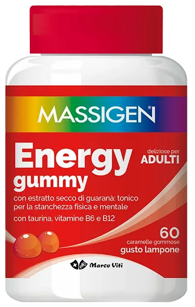 MASSIGEN ENERGY GUMMY 60 CARAMELLE - doctorpill.it