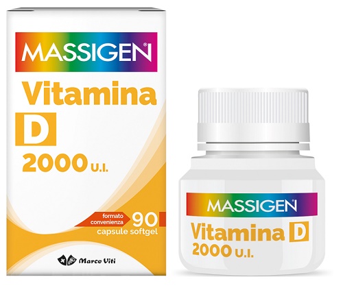 MASSIGEN VITAMINA D 2000 UI 90 CAPSULE SOFTGEL - doctorpill.it