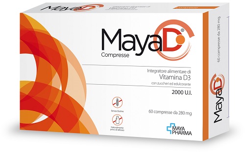 MAYA D 60 COMPRESSE MASTICABILI DA 280 MG - doctorpill.it