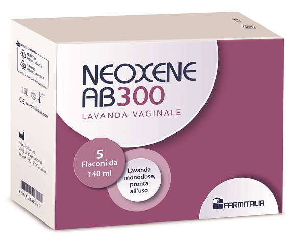 NEOXENE AB 300 LAVANDA VAGINALE 5 FLACONI DA 140 ML - doctorpill.it