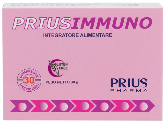 PRIUSIMMUNO 30 COMPRESSE MASTICABILI - doctorpill.it