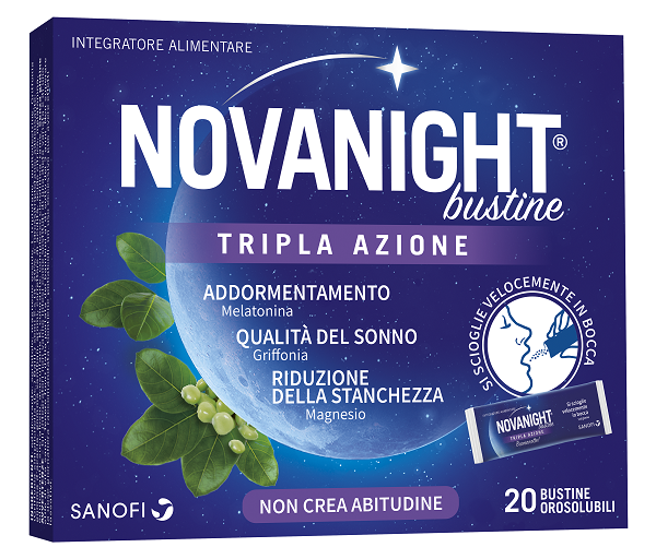 NOVANIGHT 20 BUSTINE TRIPLA AZIONE - doctorpill.it